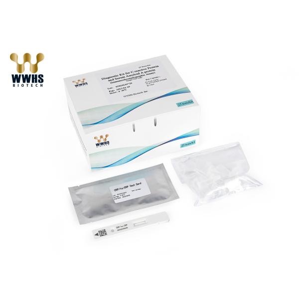 CRP Rapid POCT Test Kit High Sensitivity 20T Package By NIR-1000 Dry