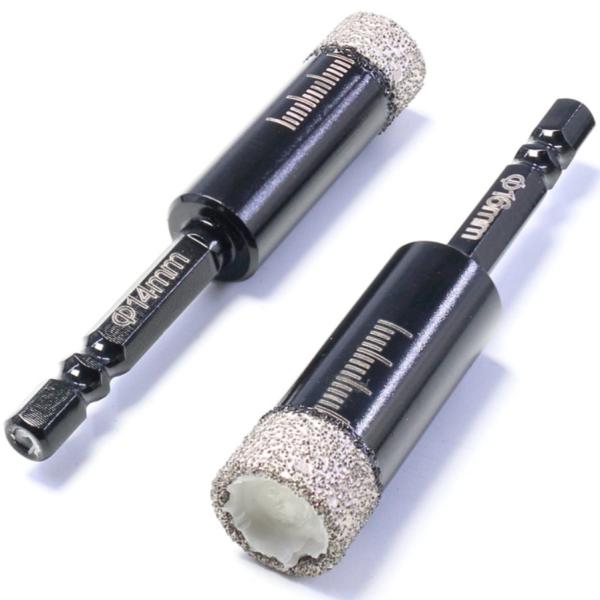 Brazed Diamond Core Drill Bit For Glass Ceramic Tiles Marble And Granite