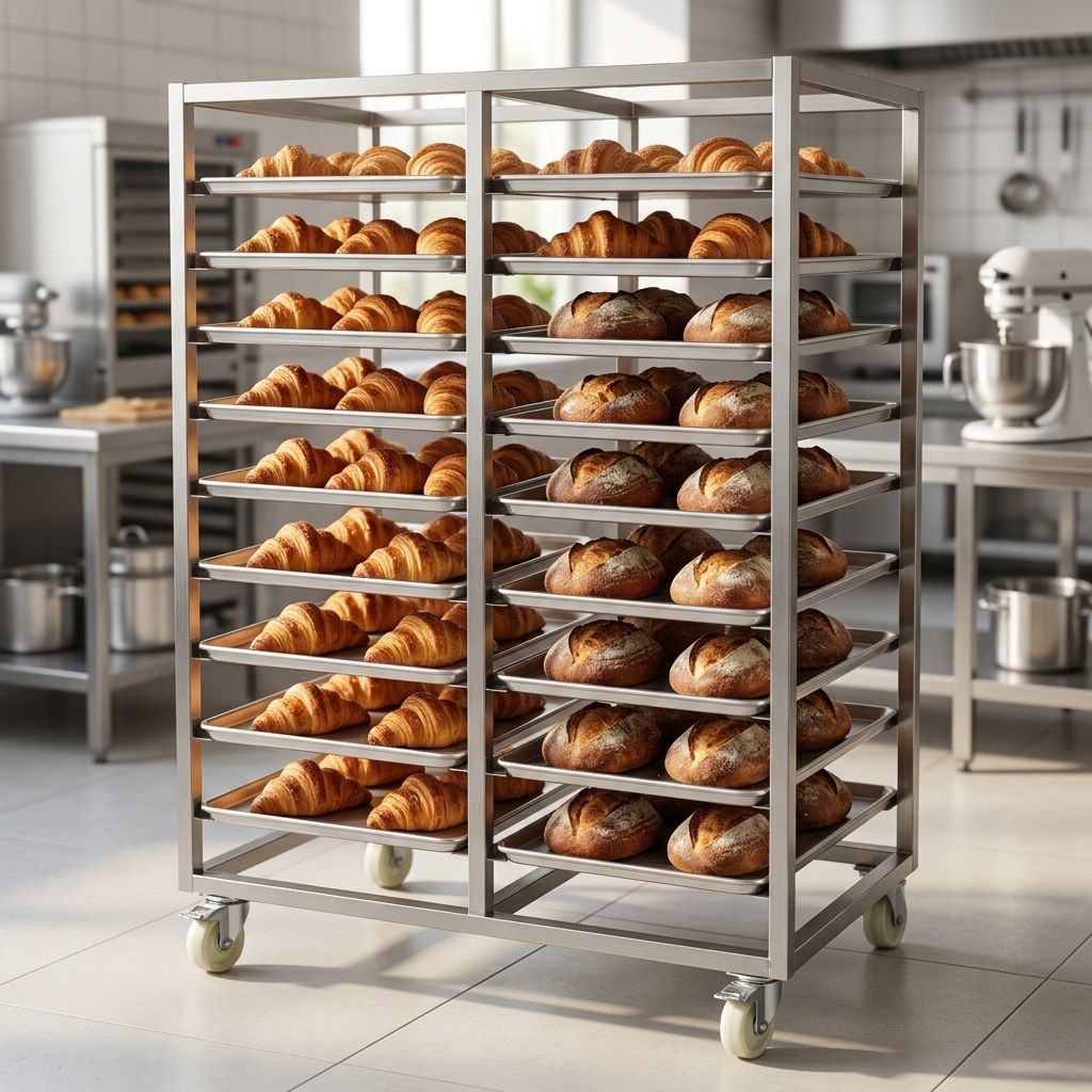 Folding Baking Rack Trolley 10-30 Layers For Hotel Restaurant Cafe