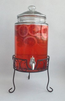 glass juice / beverage dispensers