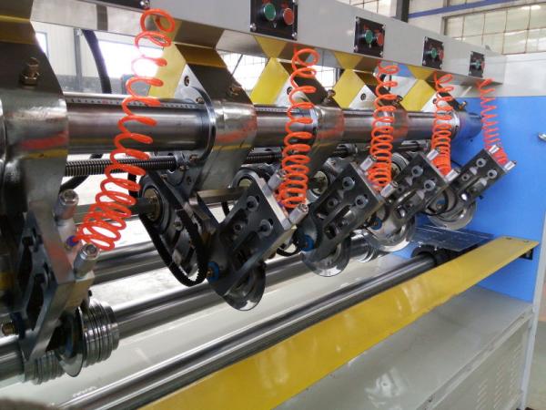 Total 4 Kw Industrial Die Cutting Machine Thin Blade Slitter Scorer Easy Installation
