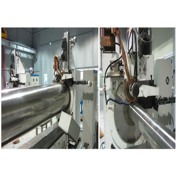 Sand Control Cylindrical Stainless Steel Wire Screen Welding Machine 6 RPM - 30 RPM