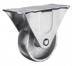 light duty 2 rigid fat steel caster ,  3 inch rigid industry steel casters caster silver