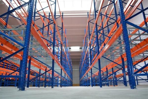 Dexion Style Warehouse Pallet Racks Steel Storage Solutions Powder Coated
