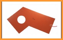 Flexible Heating Element 12v , 3d Printer Silicone Heater With UL Certificate