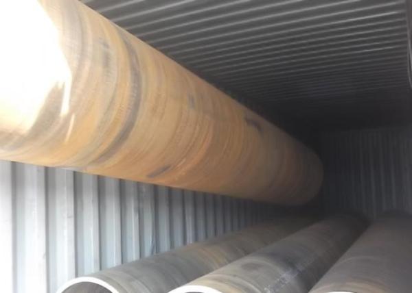 Hot Rolled Seamless Carbon Steel Pipe , Round Steel Tubing MTC Certificated