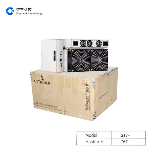 Bitcoin S17+ 76T Antminer BTC抗夫3040W ASICの採掘機