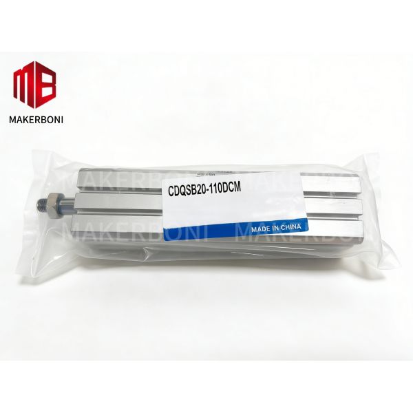 CQS Compact Cylinder with 110mm Stroke Double-Acting Magnetic Piston for Yin