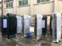 IP65 3840*2160 2500CD/Sqm Outdoor Advertising LCD Kiosk For Shop Mall And Goverment