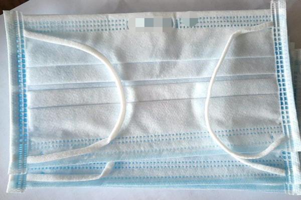 Hygienic 3 Ply Medical Mask Comfortable Design Fluid Resistant Non Woven