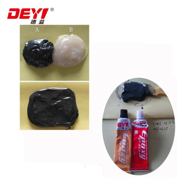 Two Component Epoxy Adhesive with 1:1 Mixing Ratio ≥16MPa Shear Strength and Heat Resistant (-60~+100℃) for Metals Rubbers Leathers Plastics
