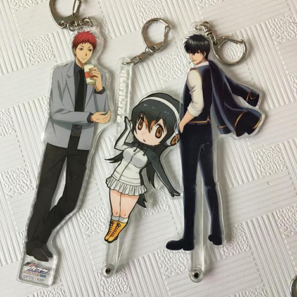 High Definition Holographic Acrylic Charms , Cartoon Character Charms