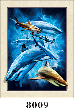 изображение печатания влияния сальто 5Д линзовидное для животных и пейзажа