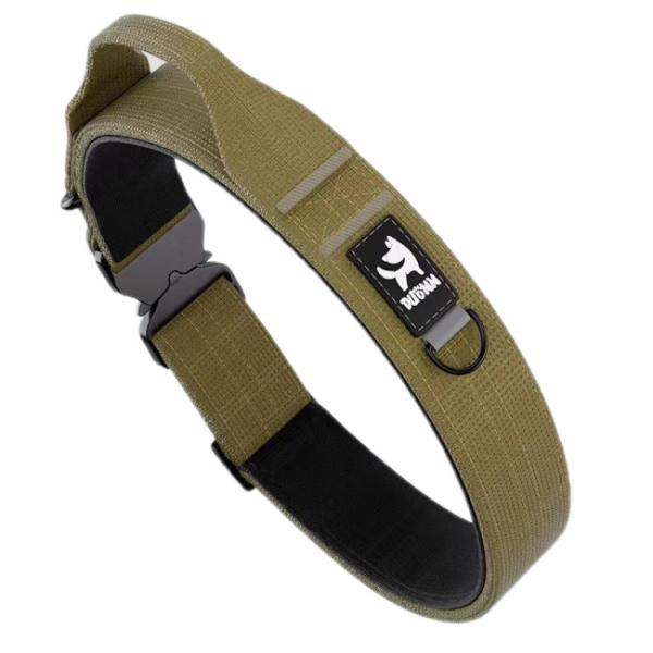 Colarão táctico ultraconfortável e respirável para cães grandes - durável, ajust