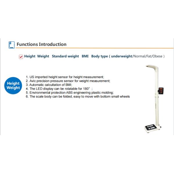 2022 Newest Full Body Diagnosis Test Equipment LCD Display Weight Measure Range 8-200kg