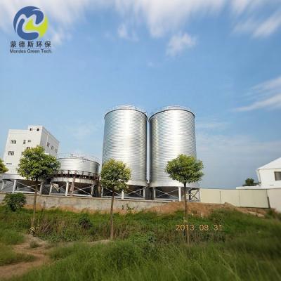 Cylindrical Stainless Steel Lipp Liquid Storage Tanks , Edible Oil Storage Tank