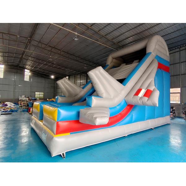 Commercial Inflatable Dry Slide Airplane Model Double Slides Inflatable Castle For Kids And Adults