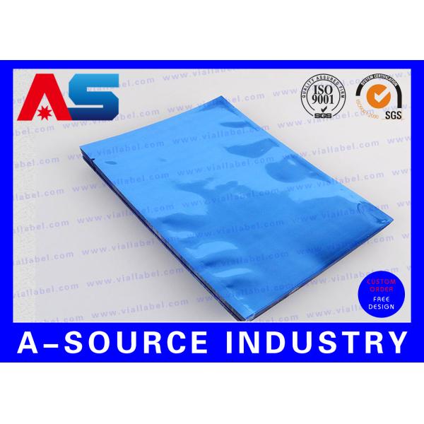Petits sacs métallisés clairs de papier d'aluminium pour le sac zip-lock de papier aluminium de poche de Pharma de paquet de Tablette de Pharma