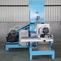 Máquina flotante 55kw 700kg/H de la pelotilla de la alimentación de los pescados de la pequeña escala con dos mangas
