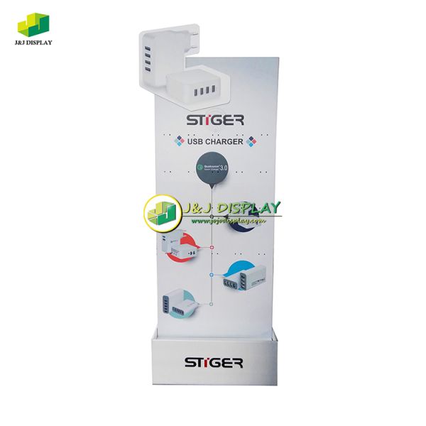 Paperboard POS Pegboard Display Stand Digital Printed For Theater