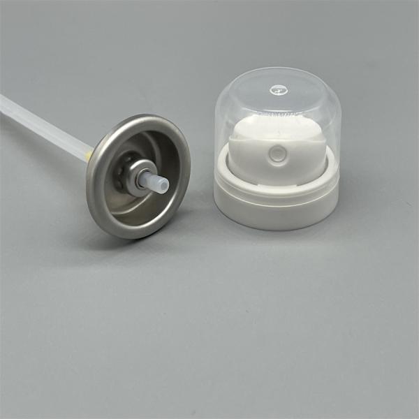 Valve aérosol en aluminium pour déodorant en spray Soins personnels Valve en aluminium de haute précision pour déodorant aérosol
