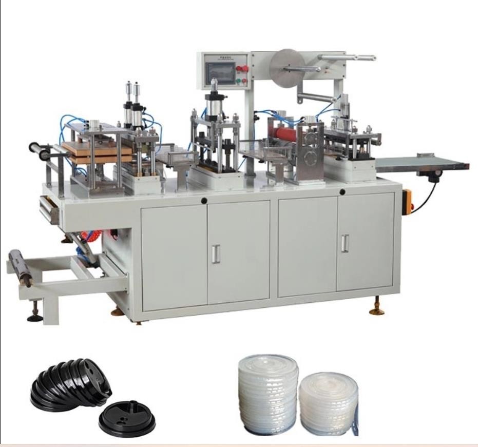 Крышка машины 420×160mm крышки чашки PF-420W пластиковая формируя машину