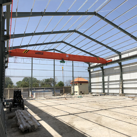 Customizable Agricultural Steel Frame Building for Crops Machinery / Livestock