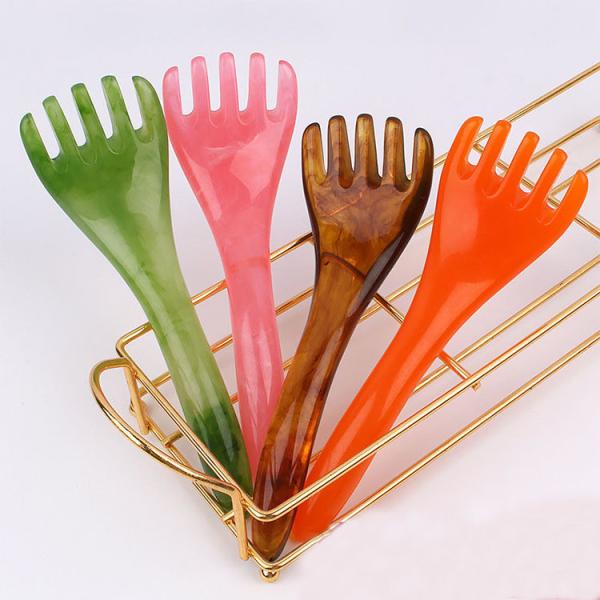 Instrument classification Class I Resin Beeswax Scalp Massage Comb for Health Care