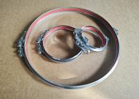 Clampe de conduit spirale à basse pression / Clampe de tube réglable 120 mm