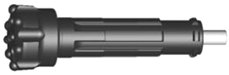 Low Air Pressure Down The Hole Hammer Button Drill Bit for Pneumatic Drilling Rig