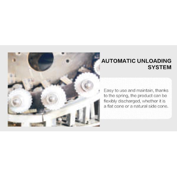 Автоматическая производственная линия конуса, 89 частей нержавеющей стали шаблона 200*240mm печь.