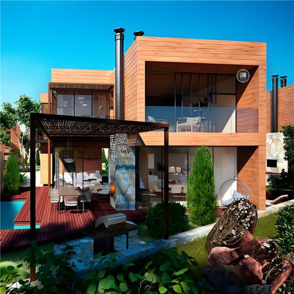 Q235B Q355B Readymade House Building Fast Installation With Watertight