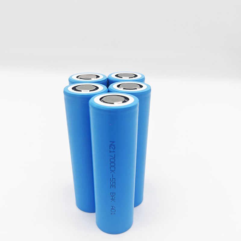 5500mAh 21700 Lithium Ion Battery Solid State Rechargeable Cell 800 Cycles
