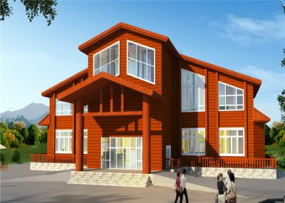 Casas da construção de aço para a casa da casa de campo