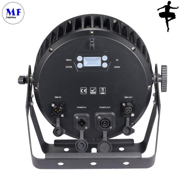 AC100-240V IP65 300W RGBW LED PAR Light Light Stage Waterproof Dimmable Flicker Free 5 anos de garantia para desempenho