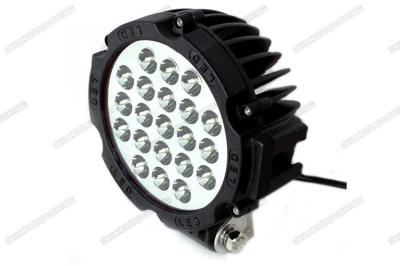 63W LED Off Road Driving Lights 7 Inch Yellow / Red / Black Color With Screws