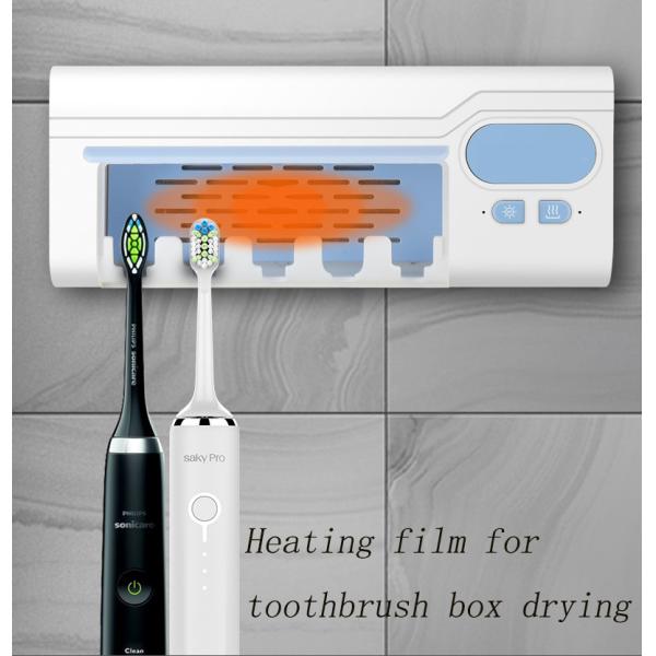 Temperature Control Flexible Heating Film For Disinfection Toothbrush Box OEM