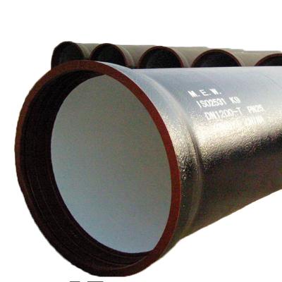 K7 K8 K9 Cement Lined Cast Iron Pipe ISO2531 Di Pipe For Water Supply