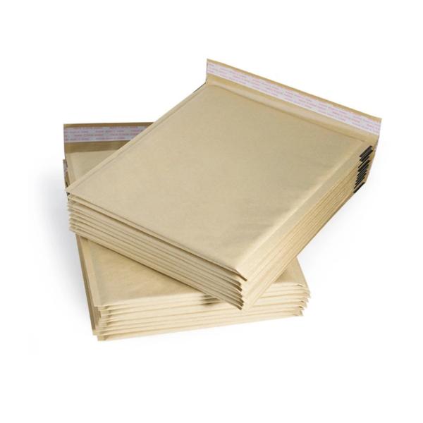 Shockproof Biodegradable Padded Kraft Bubble Mailer