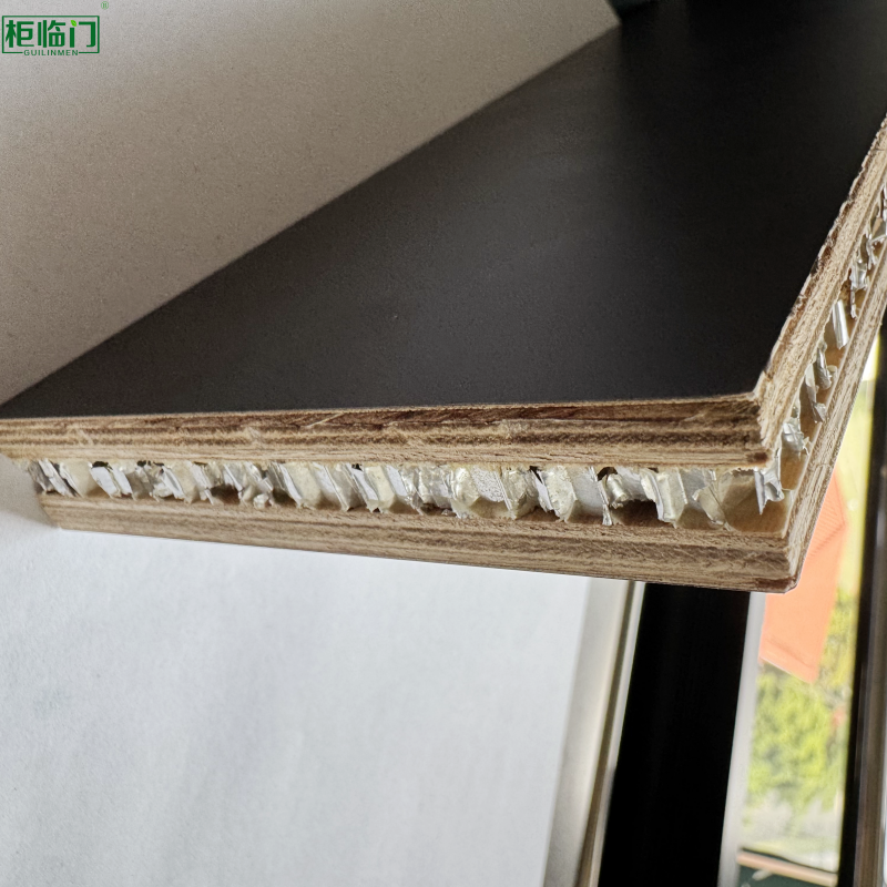 Decorative Recyclable Aluminum Wood Honeycomb Panel For Commercial Decoration