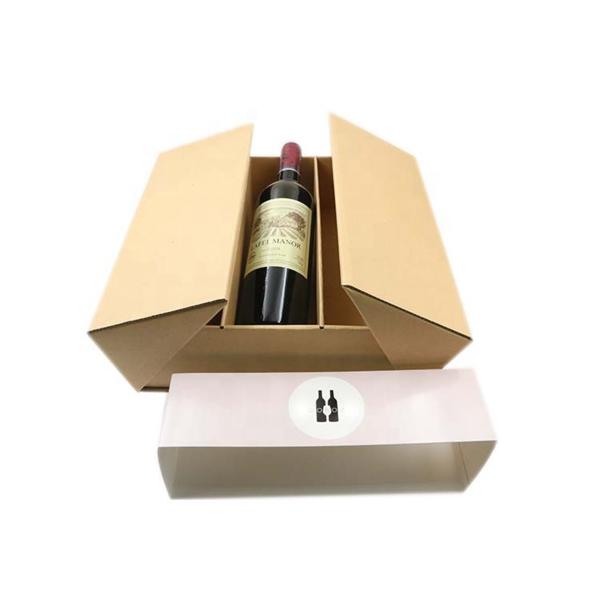 3 Bottle Wine Luxury Packaging Boxes With Sleeve Two Door Open Big Capacity