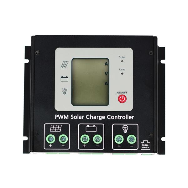 12V / 24V PWM Solar Charge Controller , Solar System Charge Controller Dual Period Design