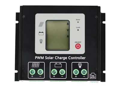 12V / 24V PWM Solar Charge Controller , Solar System Charge Controller Dual Period Design