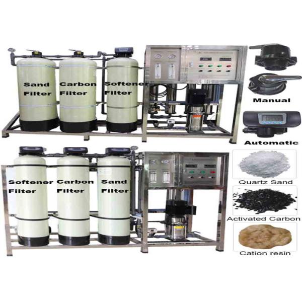 Efficient Drinking Water Treatment Plant , Industrial Reverse Osmosis Water System