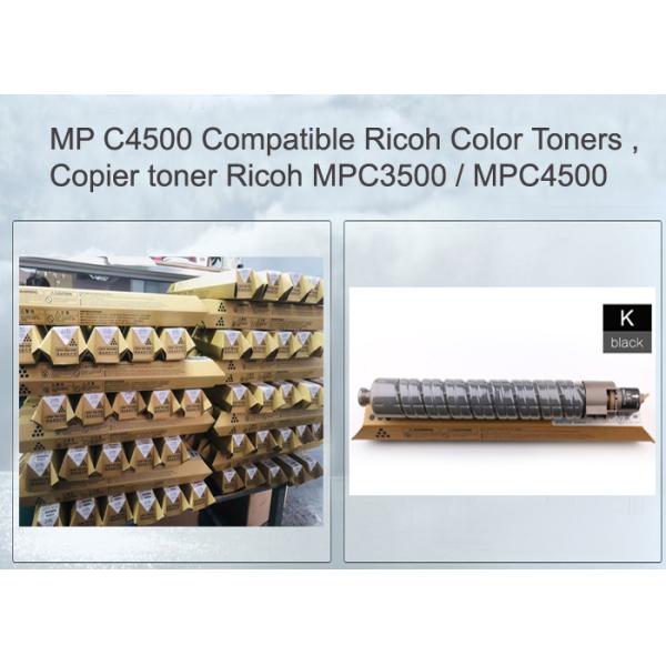 Black Print Toner Cartridge MP C4500 884930 For Ricoh Aficio C4540 / LD445c 23000 Pages