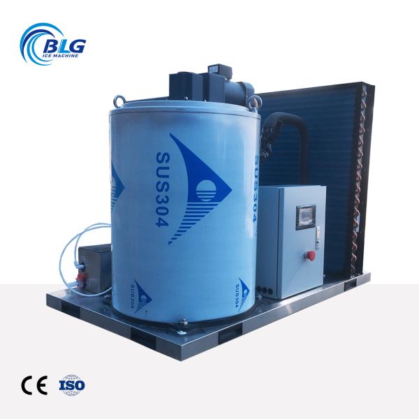 BLG Best Stainless Steel Air-cooled 1ton 380V Automatic Commercial Bar Flake Ice Machine for Marine Fishing Boat Use
