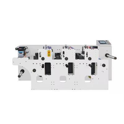 210mm Narrow Web Flexo Printing Machine , Horizontal PVC Film Printing Machine