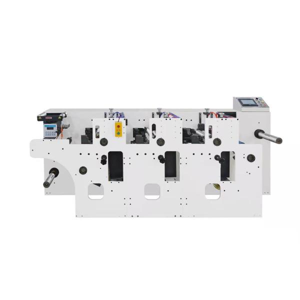 3 Color 210mm Narrow Web Flexo Printing Machine With UV Dryer