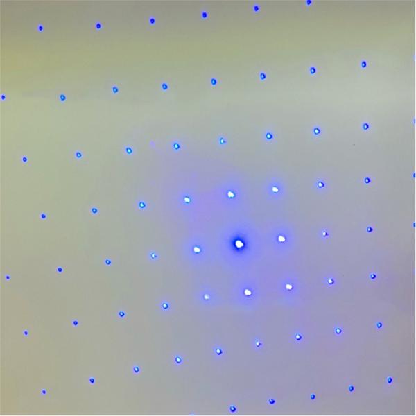 405nm Blue Violet Laser Module 12*15mm 30mW 3.7V Star Projection Lamp