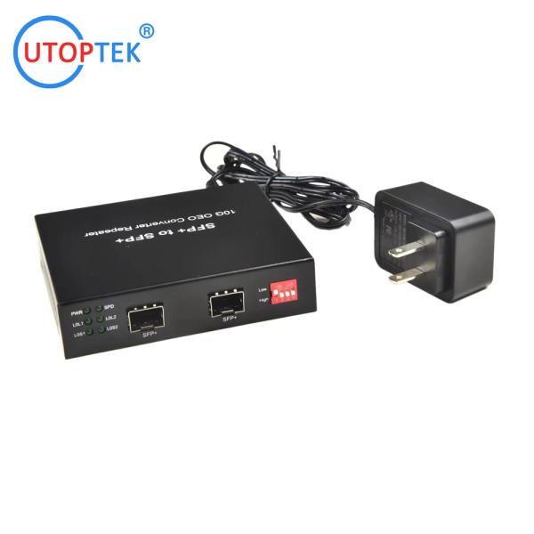 10G OEO Converter 10G SFP+ to SFP+ media converter, 10G SM to MM media converter,fiber to fiber media converter